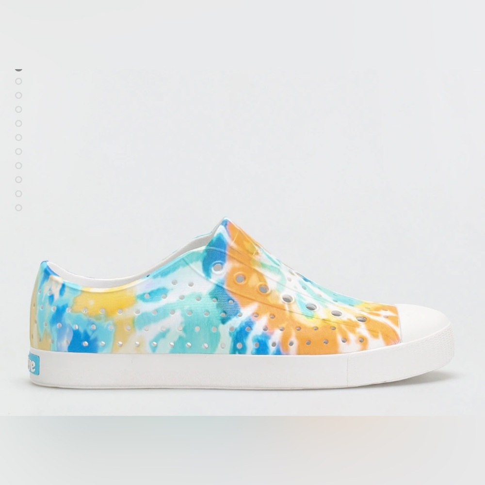 Native Jefferson print / orange tie dye Child Size 5